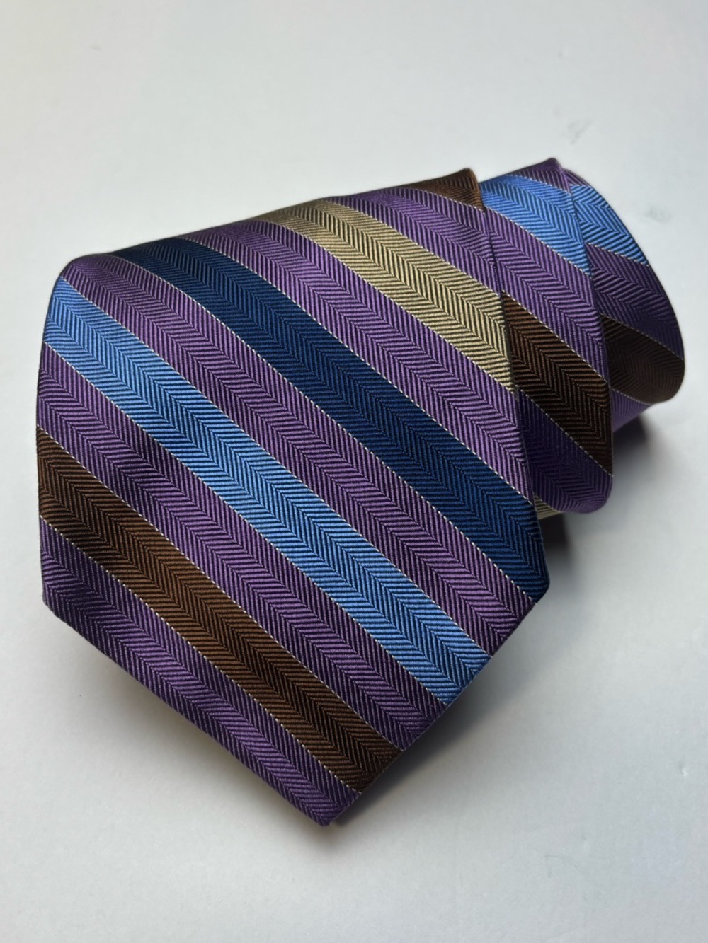 Brooks Brothers striped cotton Silk Tie‎